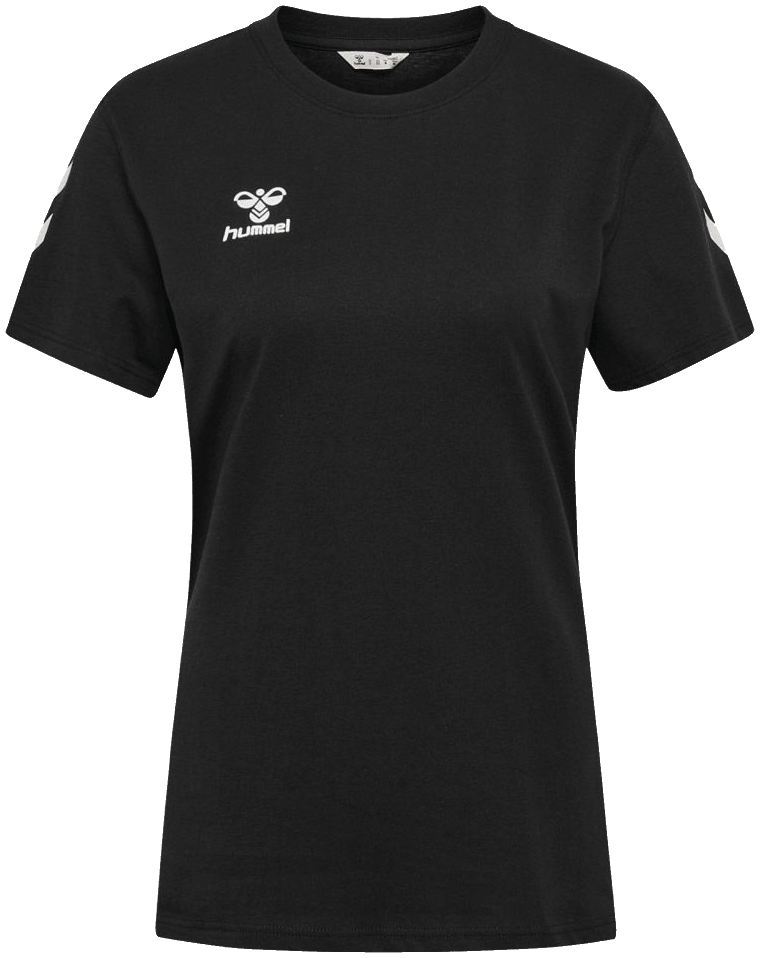 Hummel Go Chevron T-Shirt 2.0, 2XL, schwarz/weiß