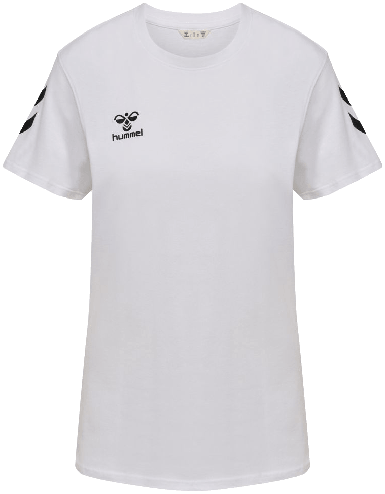 Hummel Go Chevron T-Shirt 2.0, 2XL, weiß/schwarz