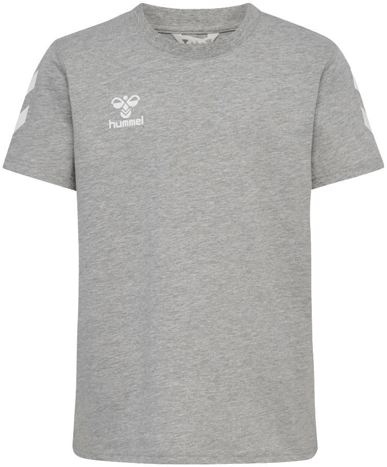 Hummel Go Chevron T-Shirt 2.0, 164, grau/weiß