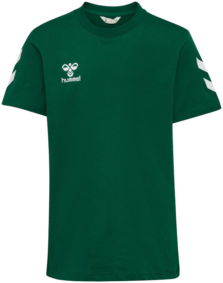 Hummel Go Chevron T-Shirt 2.0, 164, grün/weiß
