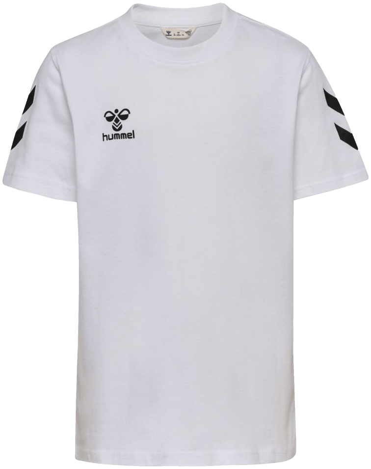 Hummel Go Chevron T-Shirt 2.0, 164, weiß/schwarz