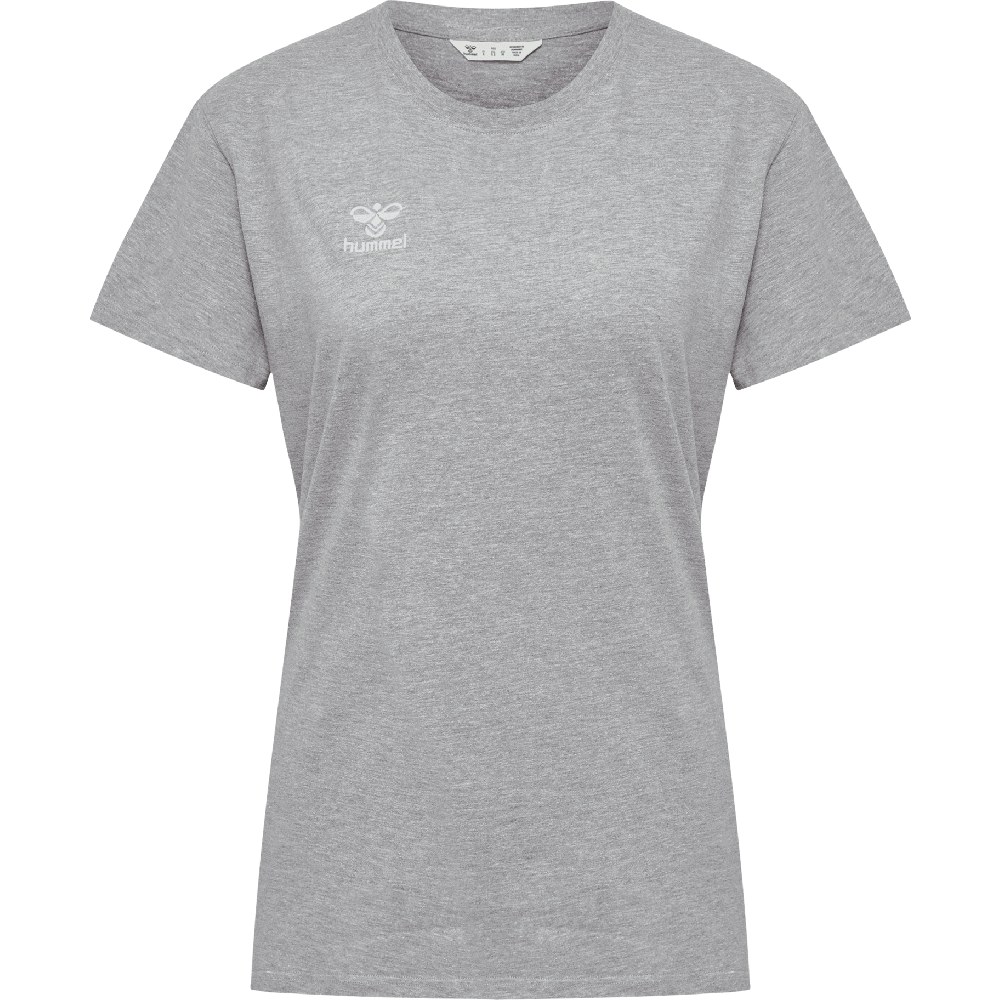 Hummel Go Damen T-Shirt, 2XL, hellgrau