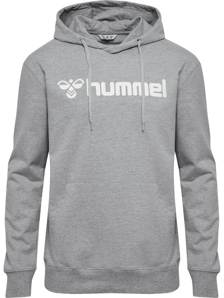 Hummel Go Hoodie Logo 2.0, 3XL, hellgrau