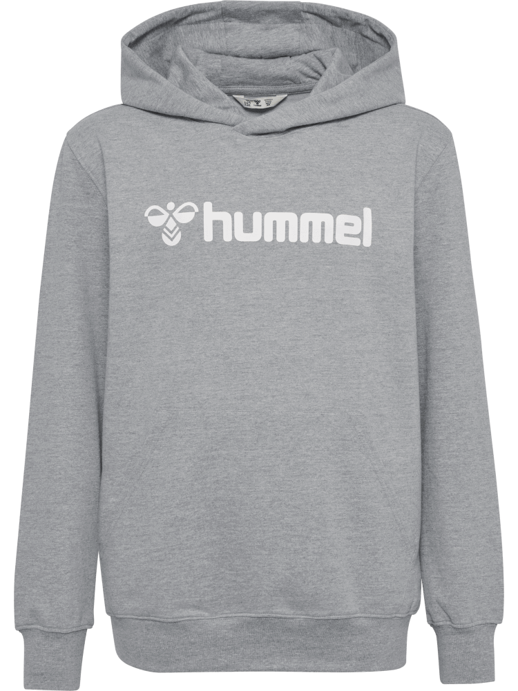 Hummel Go Hoodie Logo 2.0, 164, hellgrau