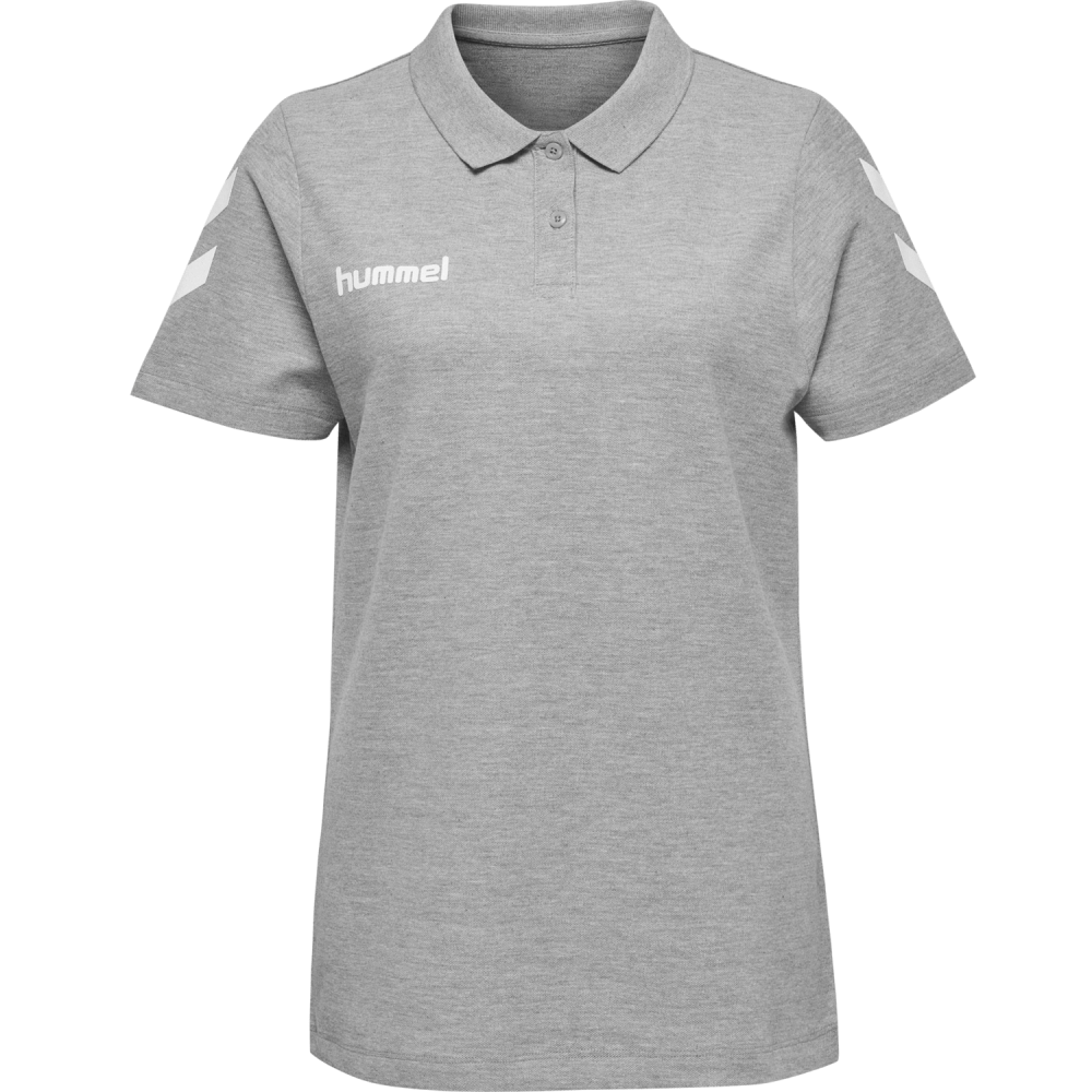 Hummel Go Poloshirt Damen Go, XL, graumeliert