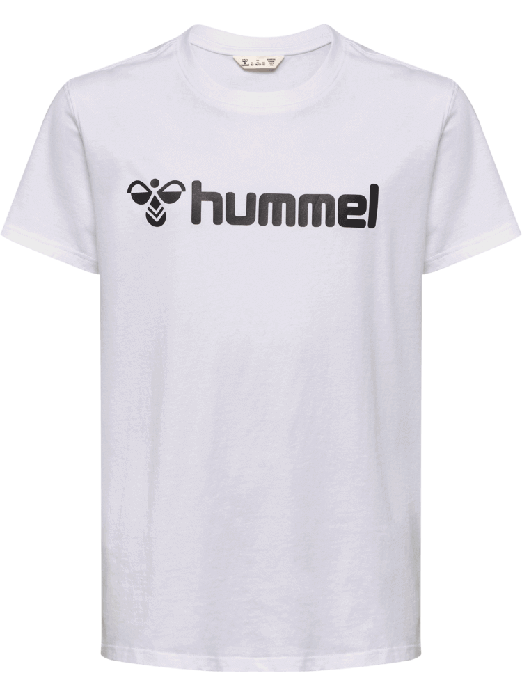 Hummel Go T-Shirt Logo, 164, weiß