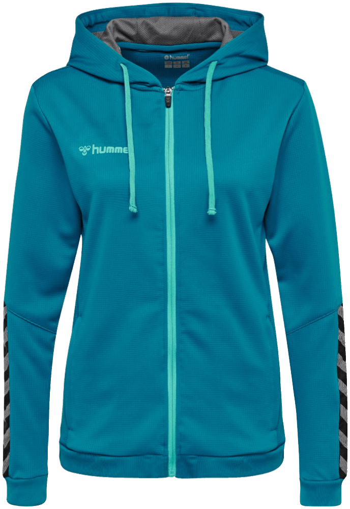 Hummel Hoody mit Reißverschluss Authentic, 2XL, himmelblau