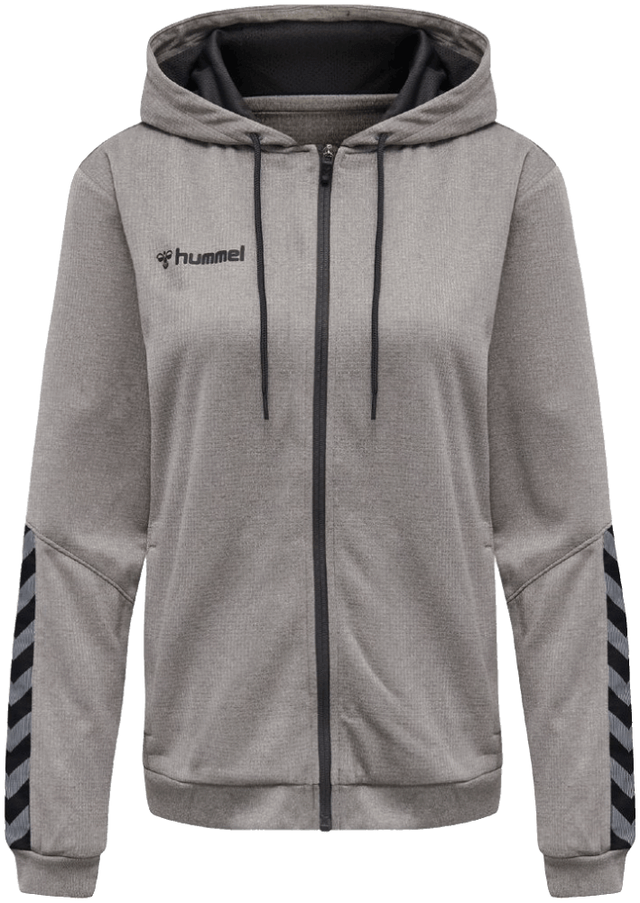 Hummel Hoody mit Reißverschluss Authentic, S, grau