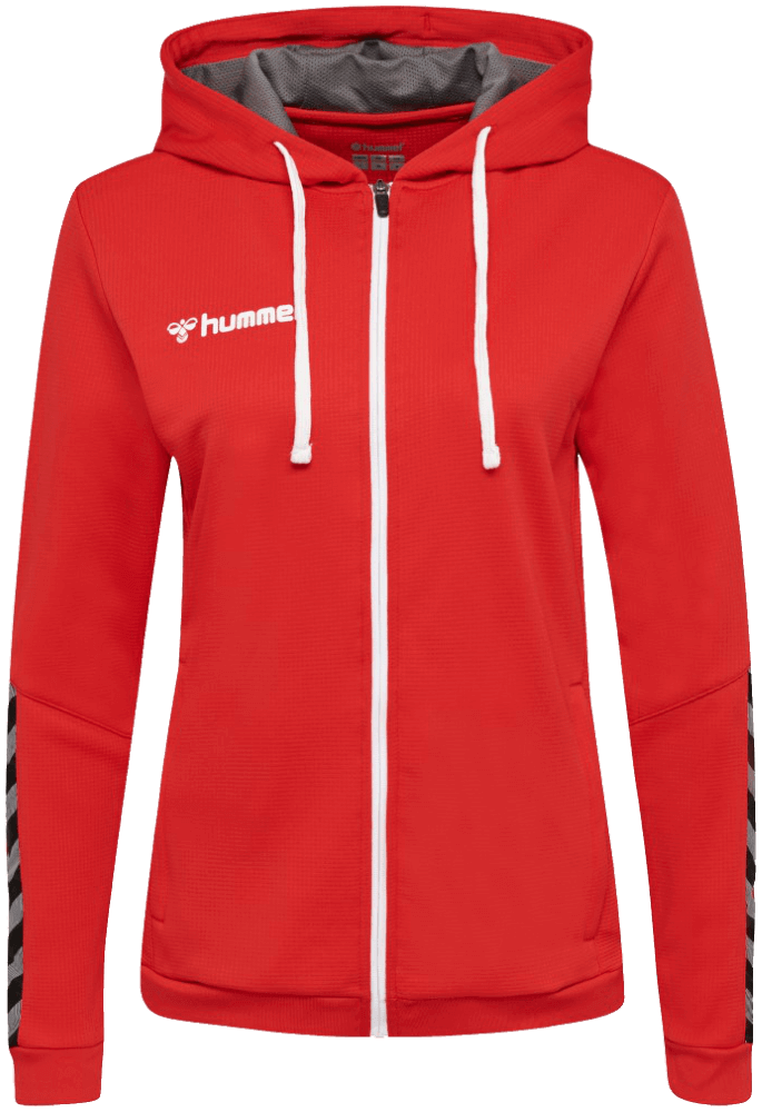 Hummel Hoody mit Reißverschluss Authentic, S, rot