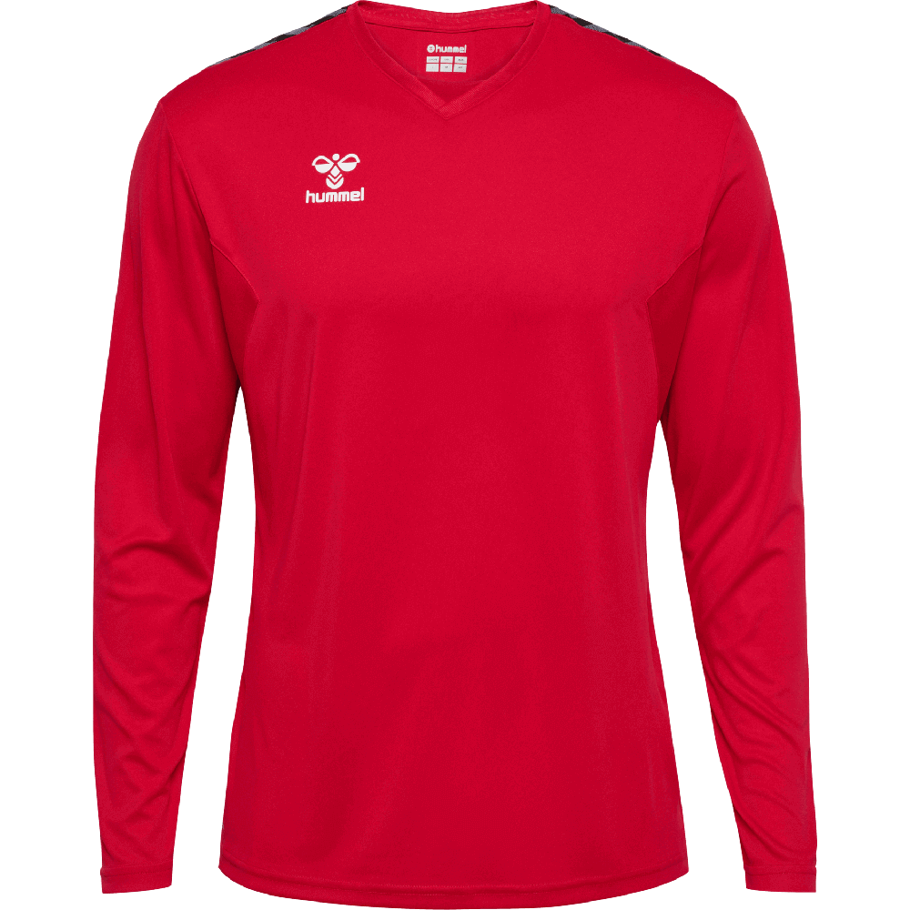 Hummel langarm Fussball Trikot, 3XL, rot