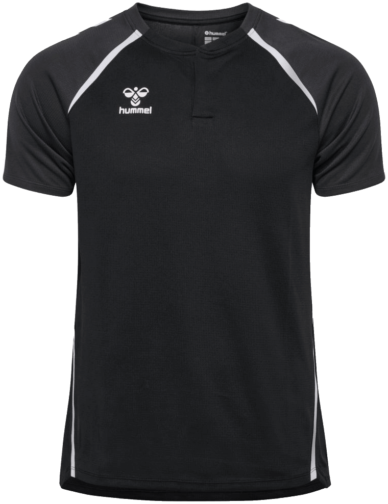 Hummel Lead 2.0 Poloshirtshirt, 3XL, schwarz/dunkelgrau