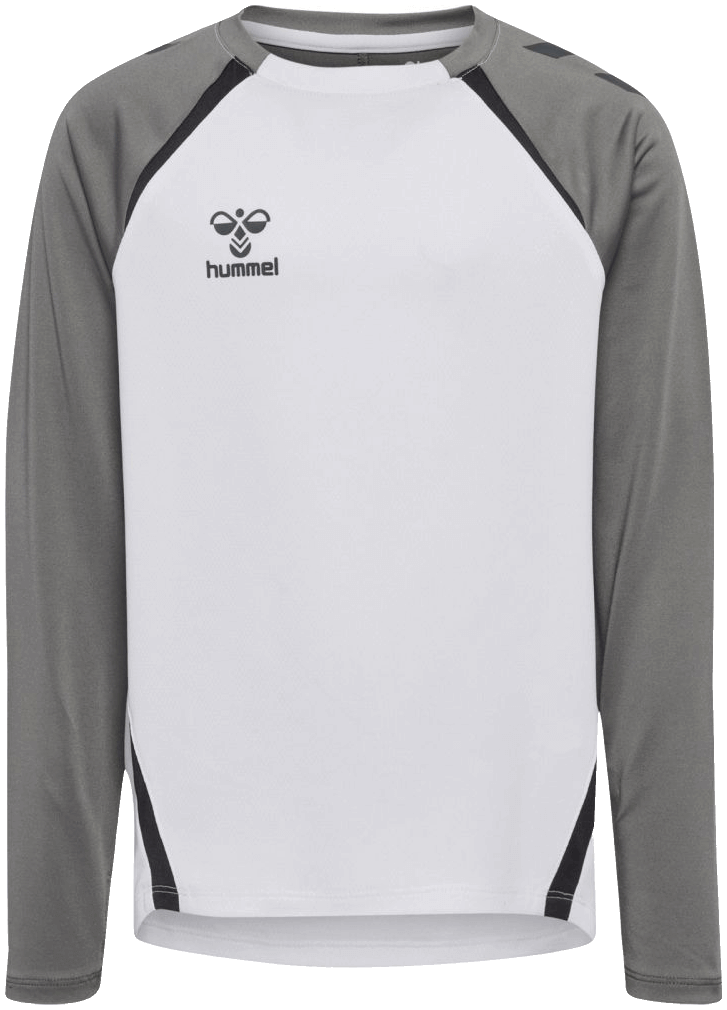 Hummel Lead 2.0 Sweatshirt, 164, weiß/grau