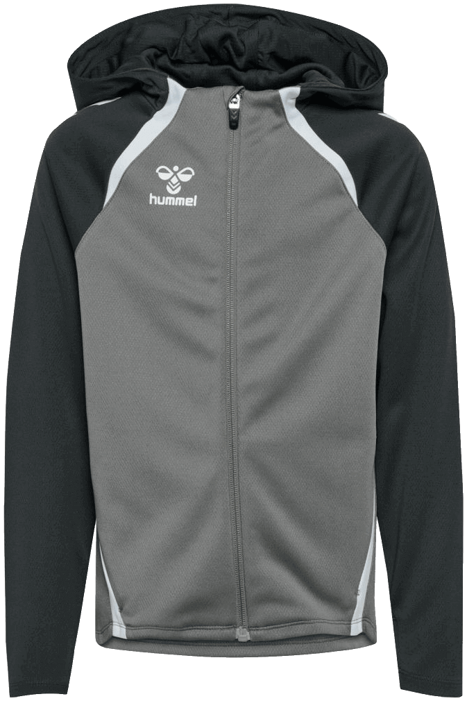 Hummel Lead 2.0 Trainingsjacke mit Kapuze, 164, grau