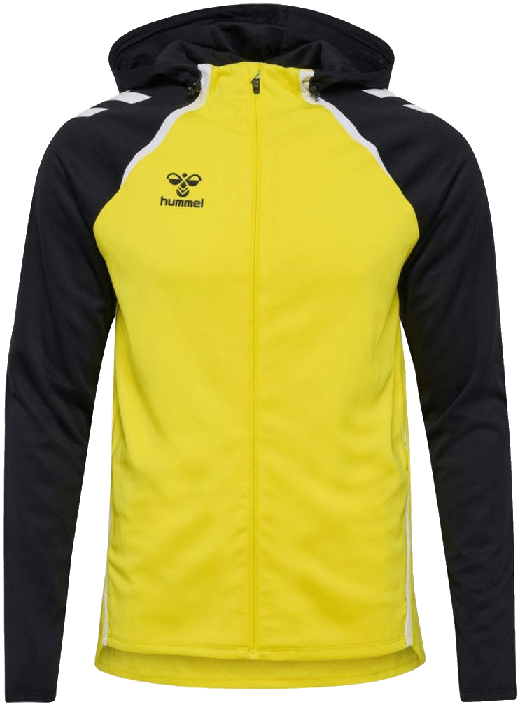 Hummel Lead 2.0 Trainingsjacke mit Kapuze Lead 2.0, 2XL, gelb/schwarz
