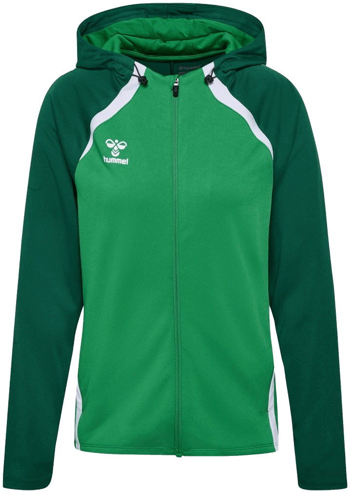 Hummel Lead 2.0 Trainingsjacke mit Kapuze Lead 2.0, 2XL, grün/dunkelgrün