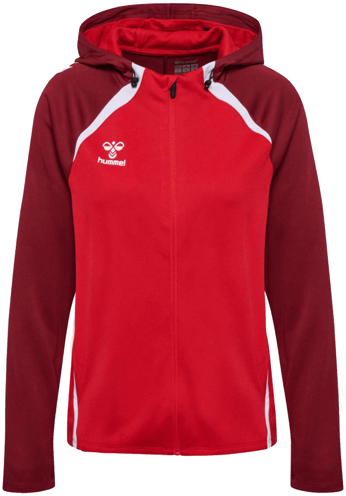 Hummel Lead 2.0 Trainingsjacke mit Kapuze Lead 2.0, 2XL, rot/weinrot