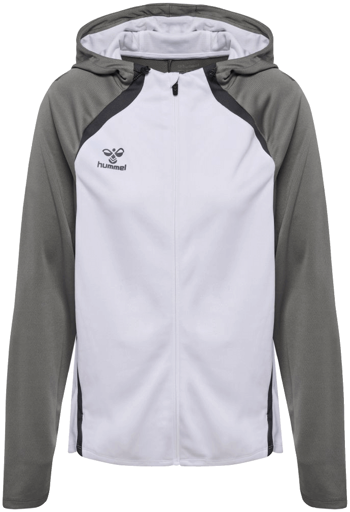 Hummel Lead 2.0 Trainingsjacke mit Kapuze Lead 2.0, 2XL, weiß/grau