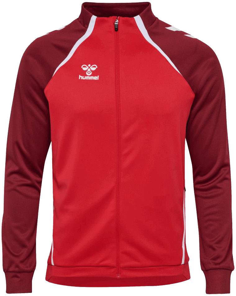 Hummel Lead 2.0 Trainingsjacke, 3XL, rot/weinrot