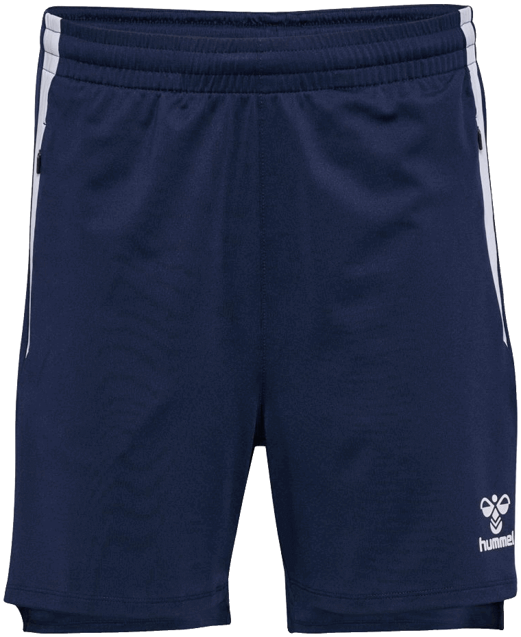 Hummel Lead 2.0 Trainingsshorts, 2XL, marine/weiß