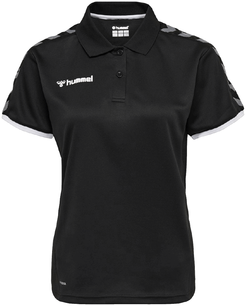 Hummel Poloshirt Authentic, XL, schwarz/weiß