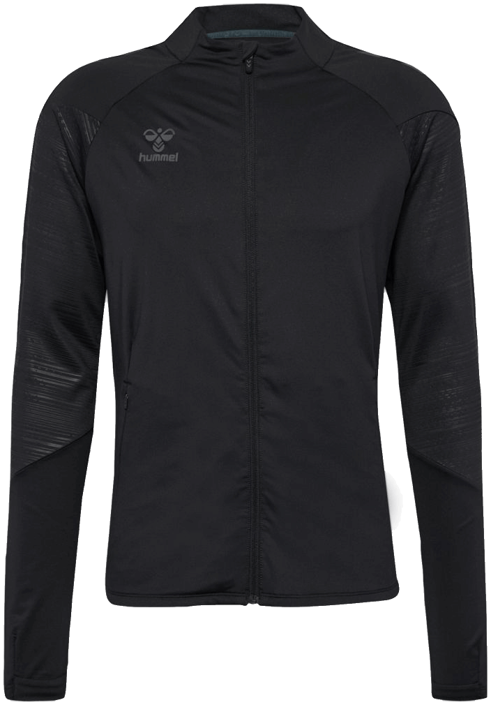 Hummel Pro Training Trainingsjacke, 3XL, schwarz/dunkelgrau