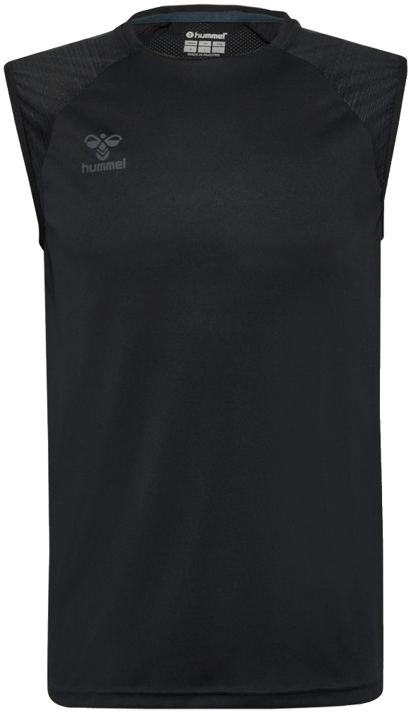 Hummel Pro Training Trainingsshirt ärmellos, 3XL, schwarz/dunkelgrau