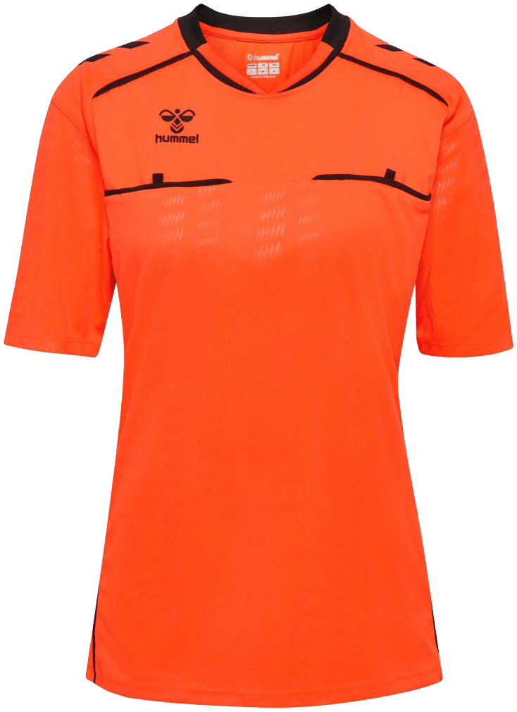 Hummel Schiedsrichter Trikot Referee, 2XL, neonorange/schwarz