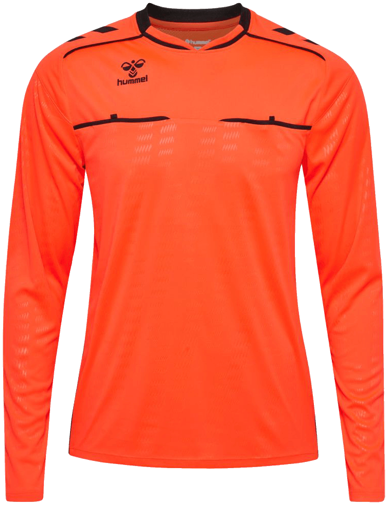 Hummel Schiedsrichtertrikot Referee, 3XL, neonorange/schwarz