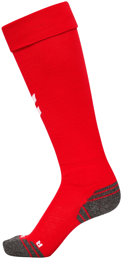 Hummel Sockenstutzen Pro, 43-46, rot/weiß