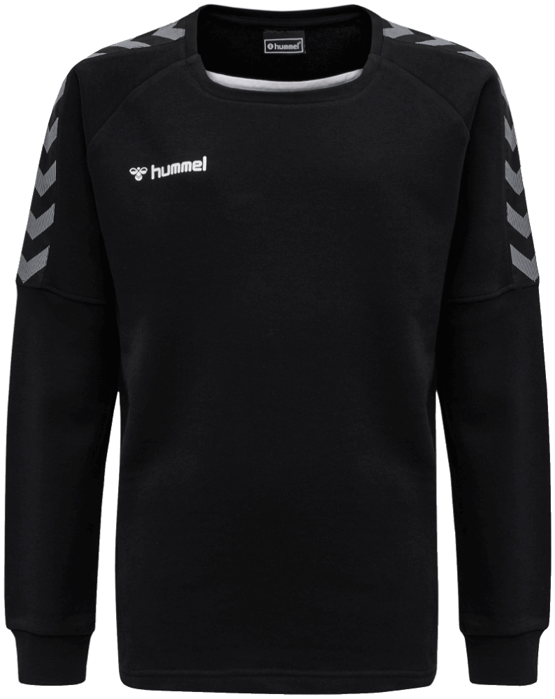 Hummel Sweathirt Authentic, 176, schwarz/weiß