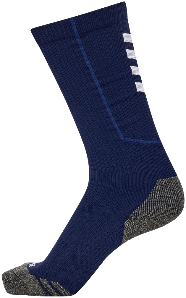 Hummel Training Socken High Pro, 47-50, marine/weiß