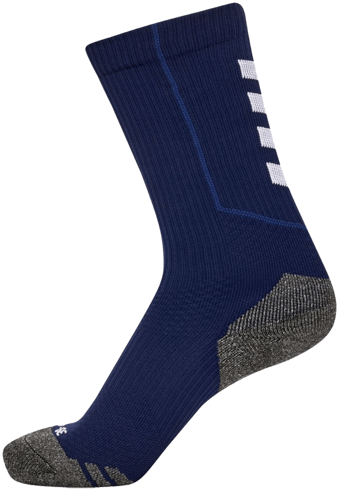 Hummel Training Socken Low Pro, 47-50, marine/weiß