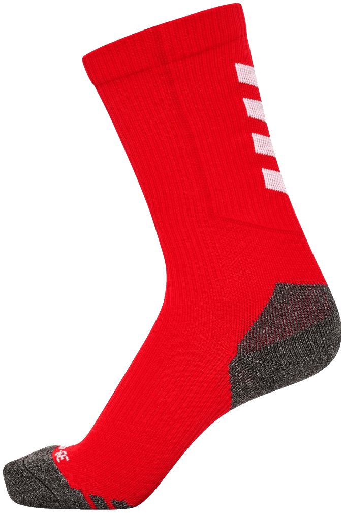 Hummel Training Socken Low Pro, 47-50, rot/weiß