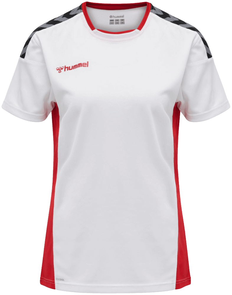 Hummel Trikot Authentic, XL, weiß/rot