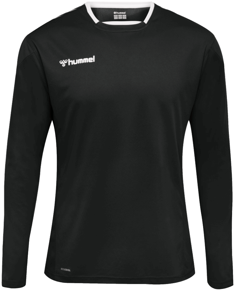 Hummel Trikot Authentic, 176, schwarz/weiß