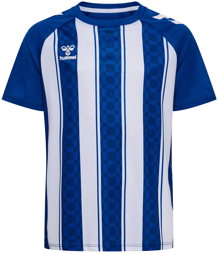 Hummel Trikot Match Striped, 164, blau/weiß