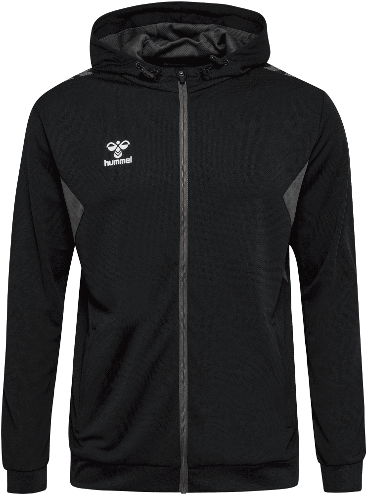 Hummel Zip Hoody Authentic, XXXL, schwarz/weiß