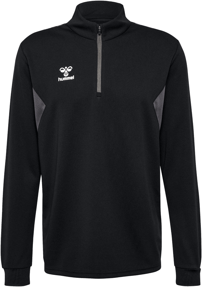 Hummel Zip Sweatshirt Authentic, XXXL, schwarz/weiß