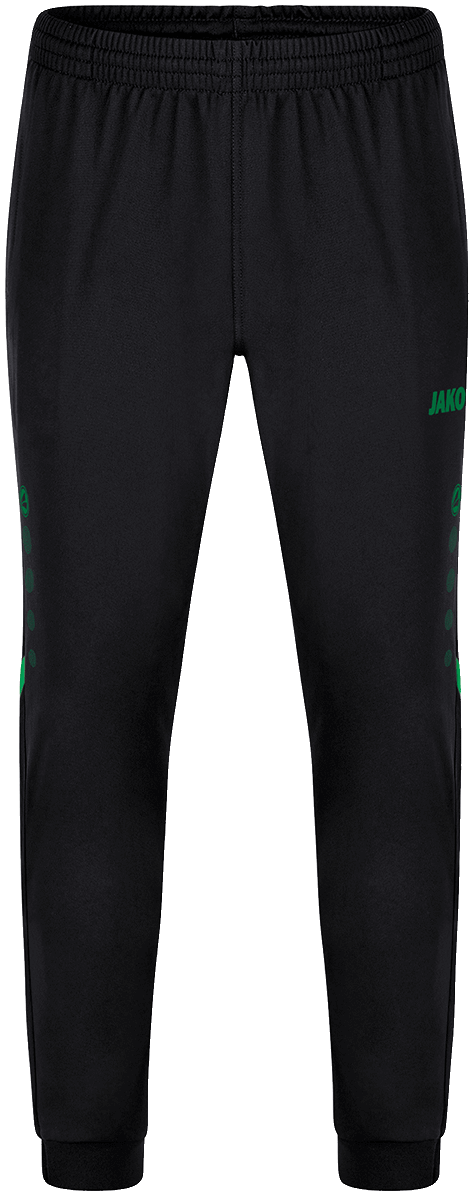 Jako Challenge Polyesterhose, 38, schwarz/grün