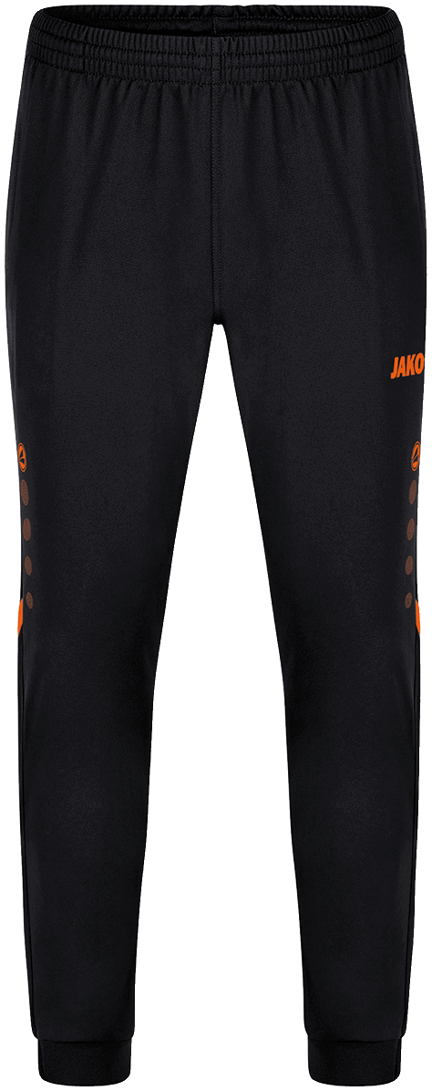 Jako Challenge Polyesterhose, 38, schwarz/neonorange