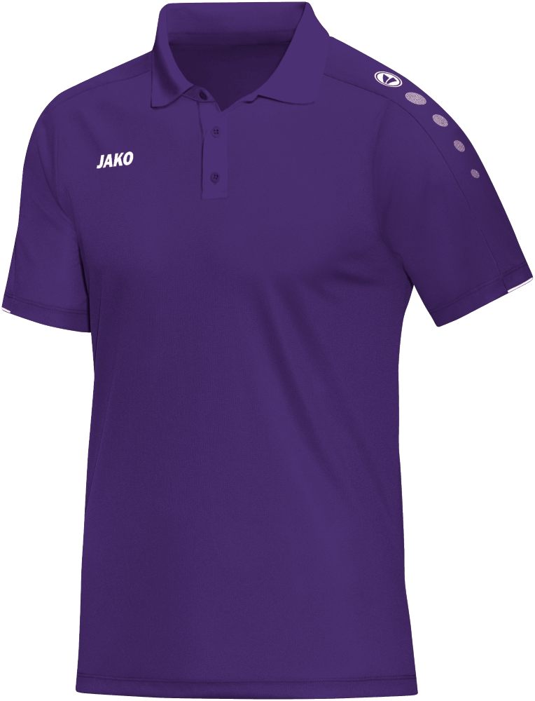 Jako Classico Poloshirt, 164, lila