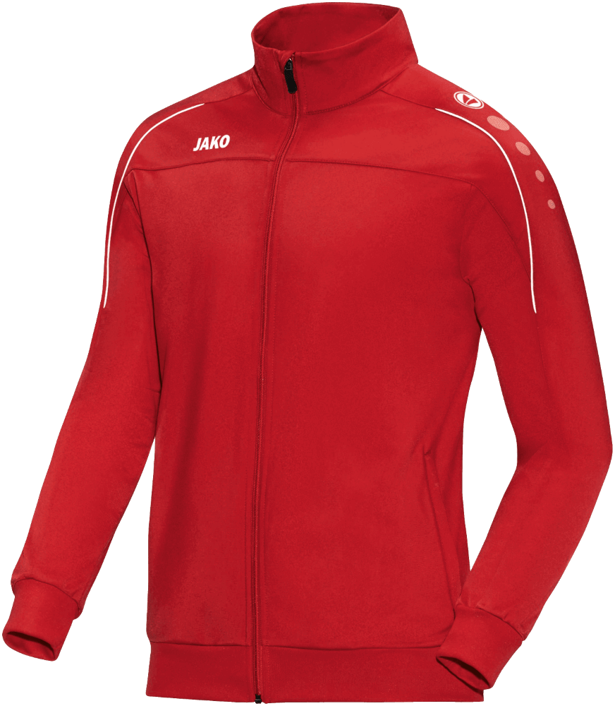 Jako Classico Polyesterjacke, XL, rot