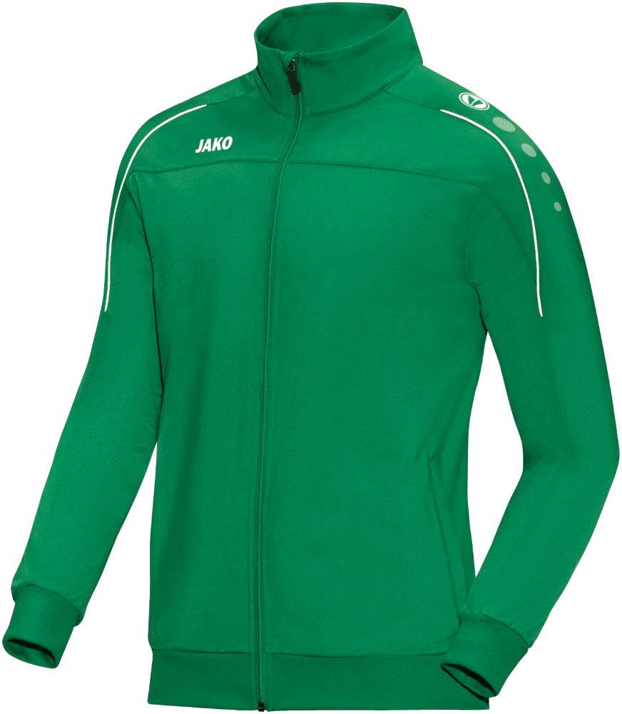Jako Classico Polyesterjacke, L, grün