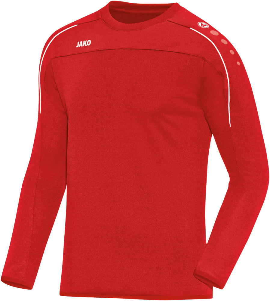 Jako Classico Sweatshirt, 2XL, rot