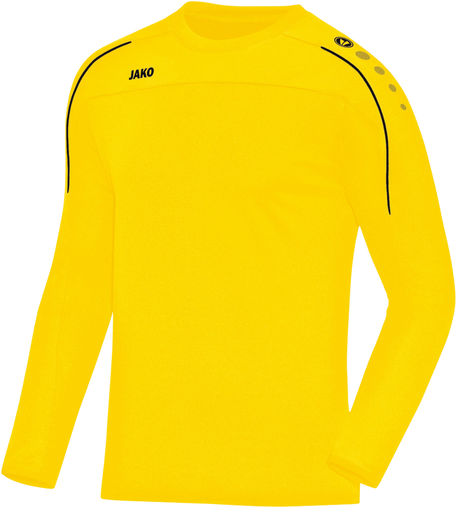 Jako Classico Sweatshirt, 2XL, gelb