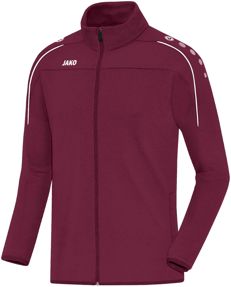 Jako Classico Trainingsjacke, 164, weinrot