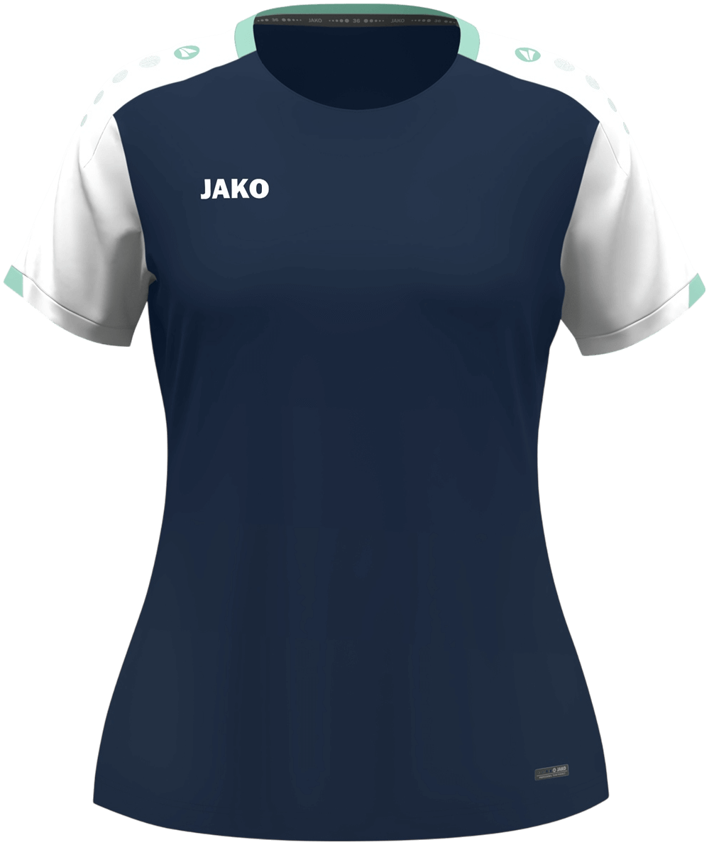 Jako Dynamic Damen T-Shirt Dynamic, XL, marine/mint