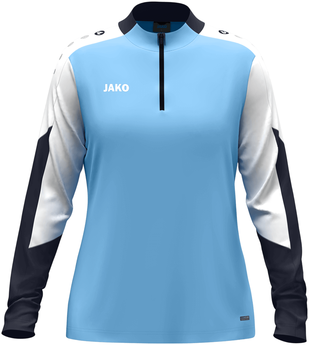 Jako Dynamic Damen Trainingstop Dynsmic, XL, hellblau/marine/weiß