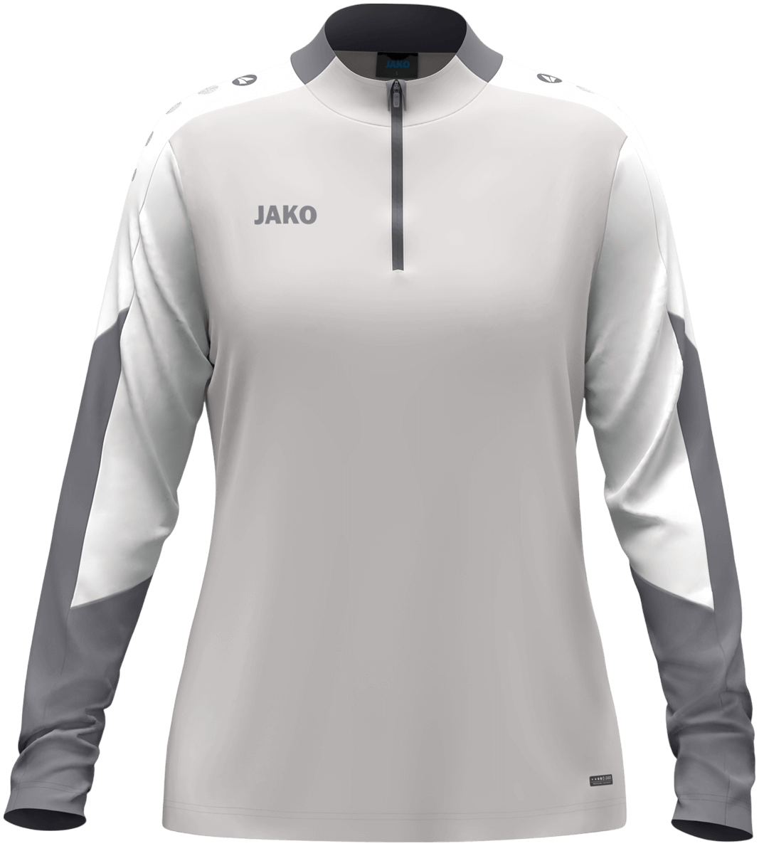 Jako Dynamic Damen Trainingstop Dynsmic, XL, hellgrau/weiß