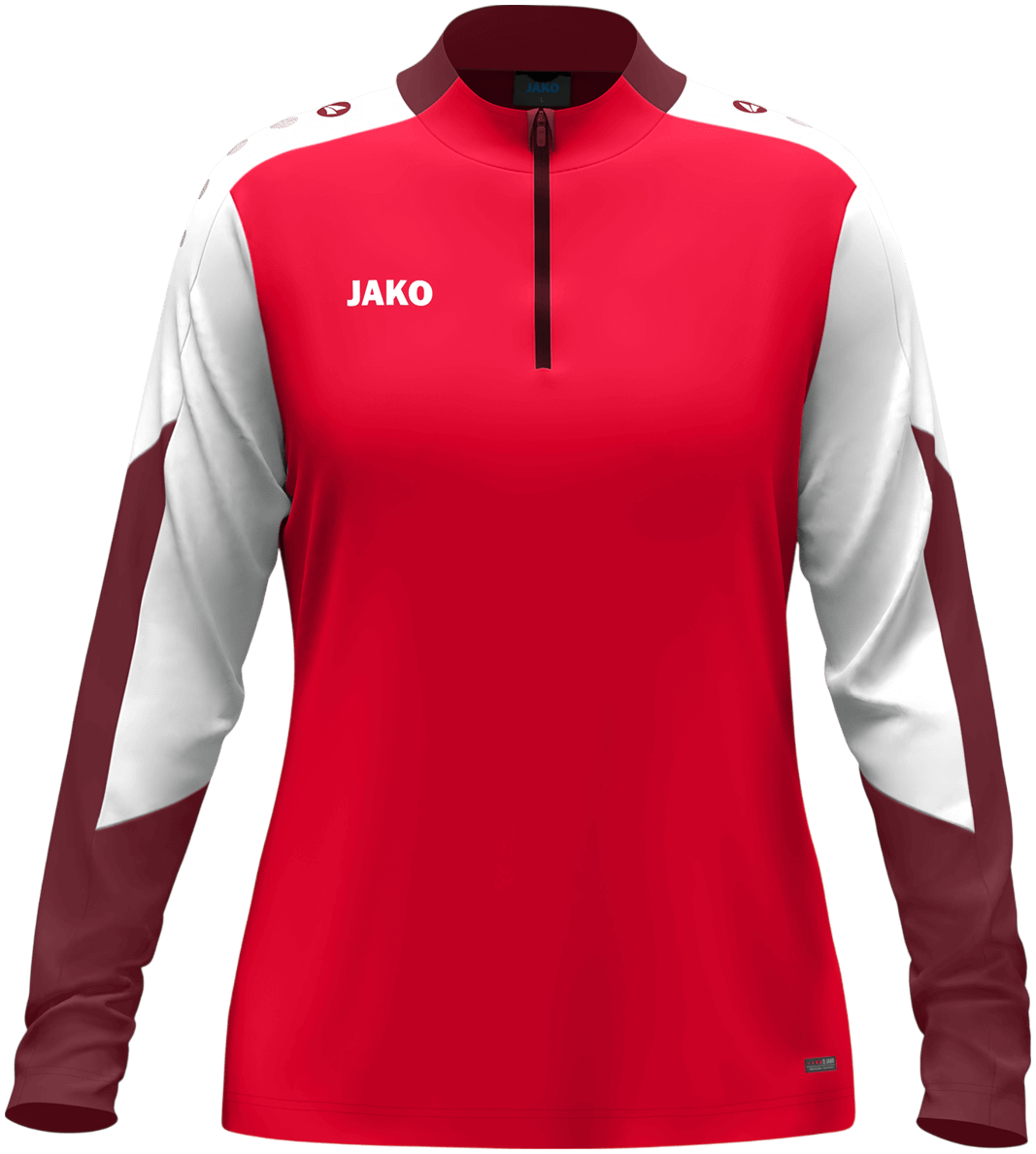 Jako Dynamic Damen Trainingstop Dynsmic, XL, rot/weiß